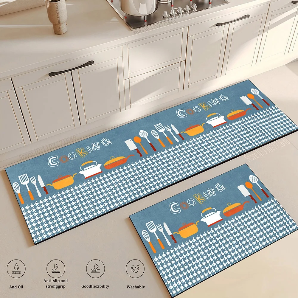 Commercial Kitchen Mats Anti Fatigue - Kitchen Floor Mat Carpet Rug Simple