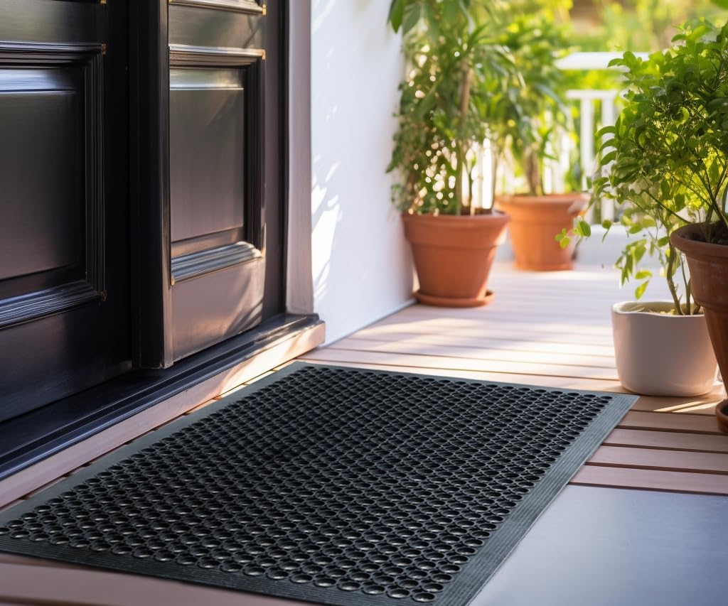 2-Pack Anti-Fatigue Rubber Flo – Commercial Kitchen Mats Anti Fatigue Bewertung und Preis