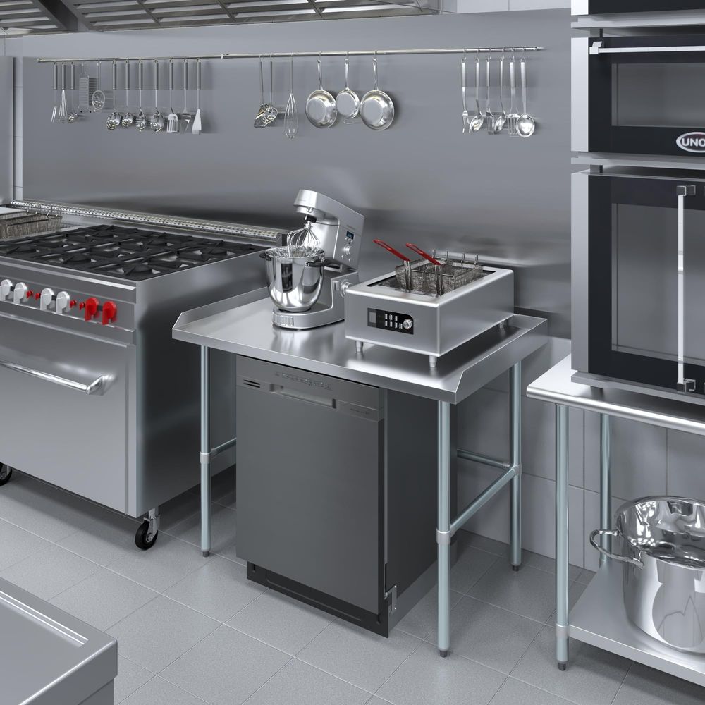 Commercial Work Table Open Bas – Commercial Kitchen Backsplash Bewertung und Preis
