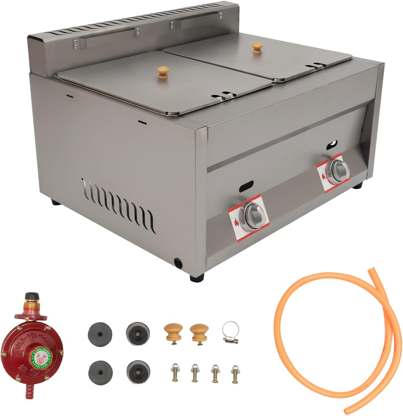 Propane LPG Gas Deep Fryer 2 B – Deep Fryer Commercial Bewertung und Preis