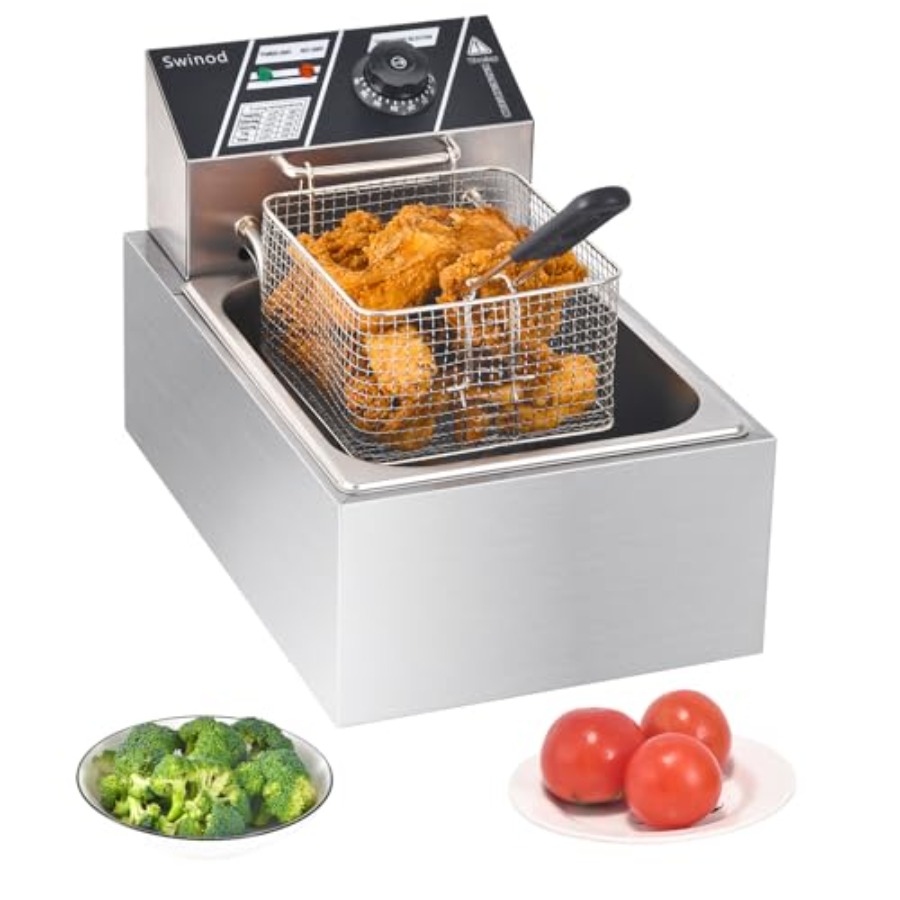 Electric Deep Fryer with Baske – Deep Fryer Commercial Bewertung und Preis