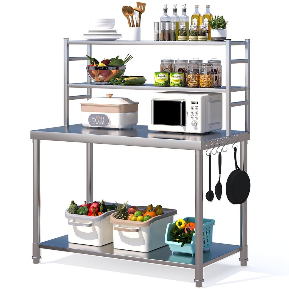48x24 Stainless Steel Prep Tab – Commercial Kitchen Tables Bewertung und Preis