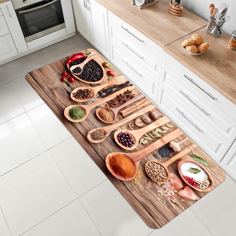 Kitchen Spice Herb Print Runne – Commercial Kitchen Mats Anti Fatigue Bewertung und Preis