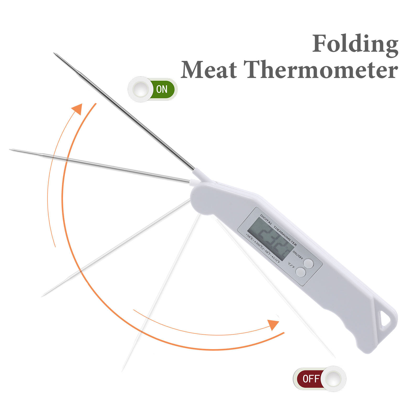Folding Electronic Thermometer – Commercial Kitchen Equipment List Bewertung und Preis