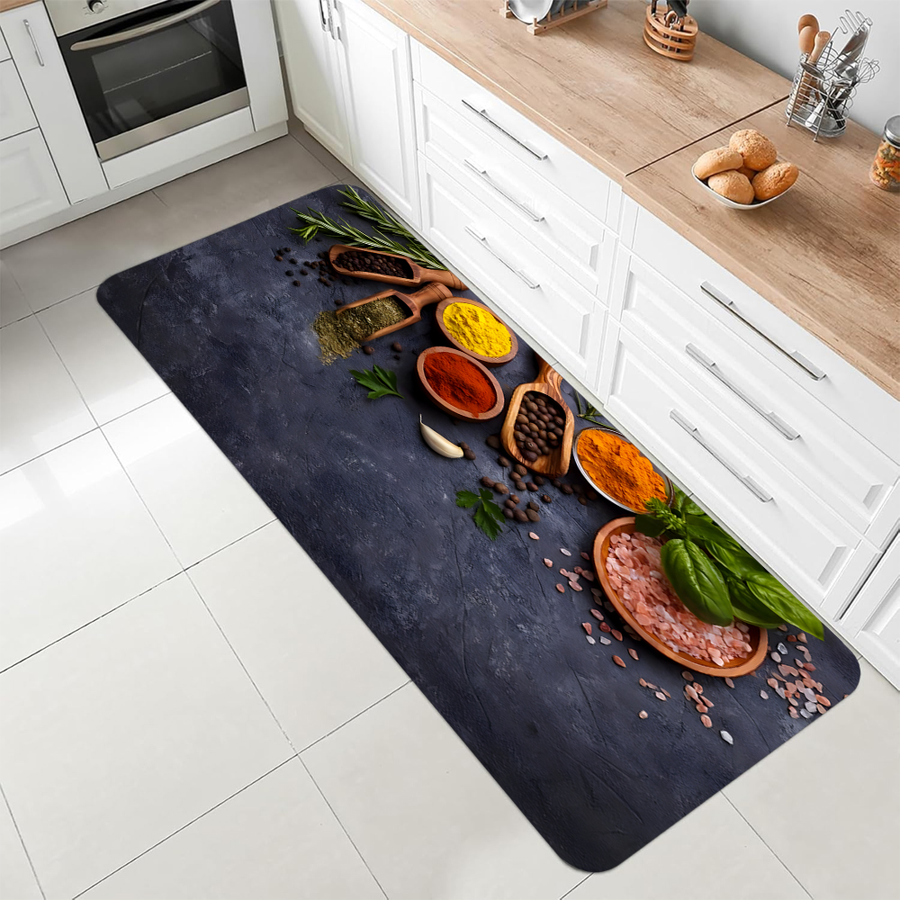 Vintage Spices Pattern Kitchen – Commercial Kitchen Mats Anti Fatigue Bewertung und Preis