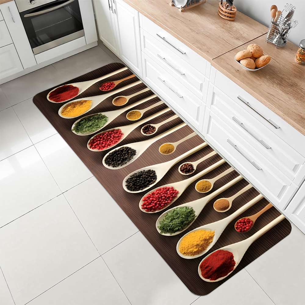 Vintage Spices Pattern Kitchen – Commercial Kitchen Mats Anti Fatigue Bewertung und Preis