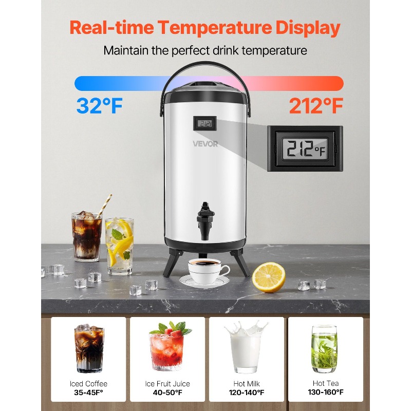 Insulated Beverage Dispenser f – Cold Drink Dispenser Bewertung und Preis
