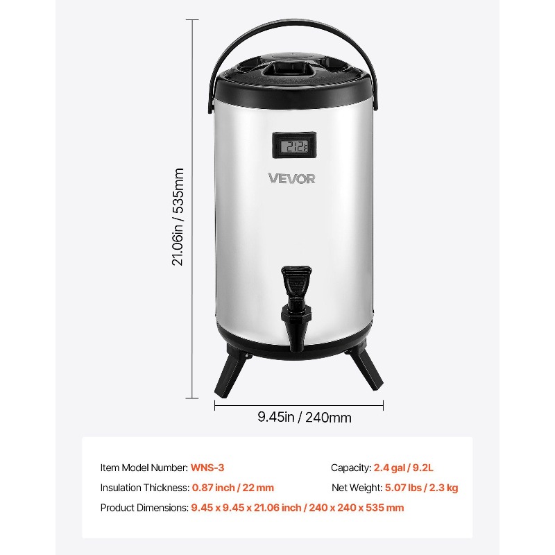 Insulated Beverage Dispenser f – Cold Drink Dispenser Bewertung und Preis