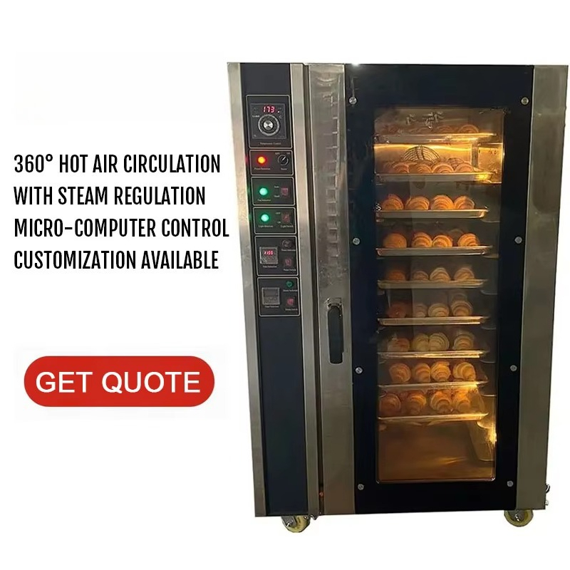 5trays 8trays 10trays 12trays  – Rotary Bakery Oven Bewertung und Preis