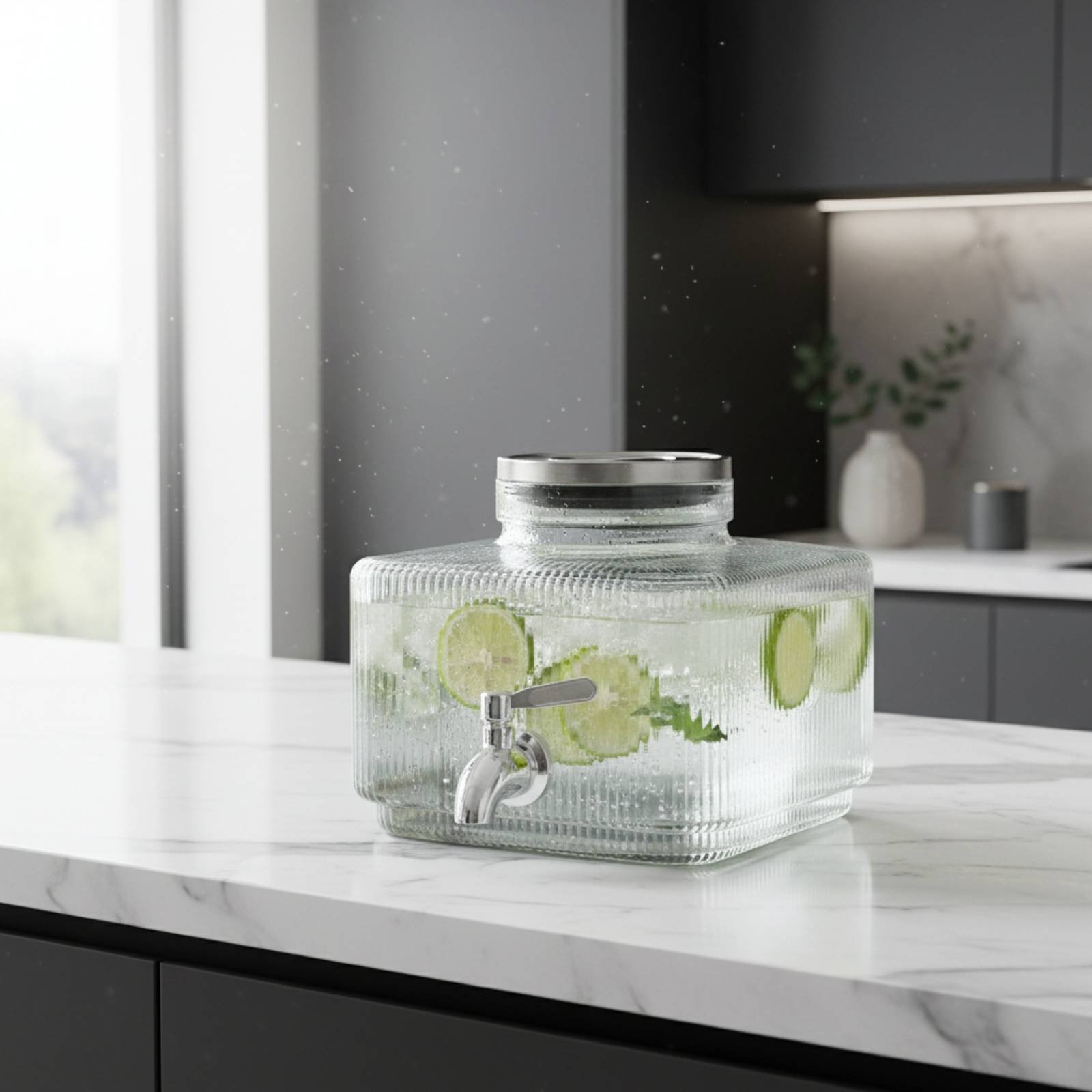 Glass Beverage Dispenser with  – Cold Drink Dispenser Bewertung und Preis