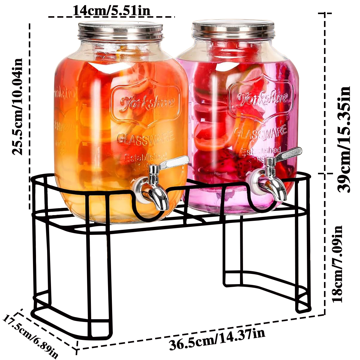 Drink Dispenser 2 Packs 1 Gall – Cold Drink Dispenser Bewertung und Preis