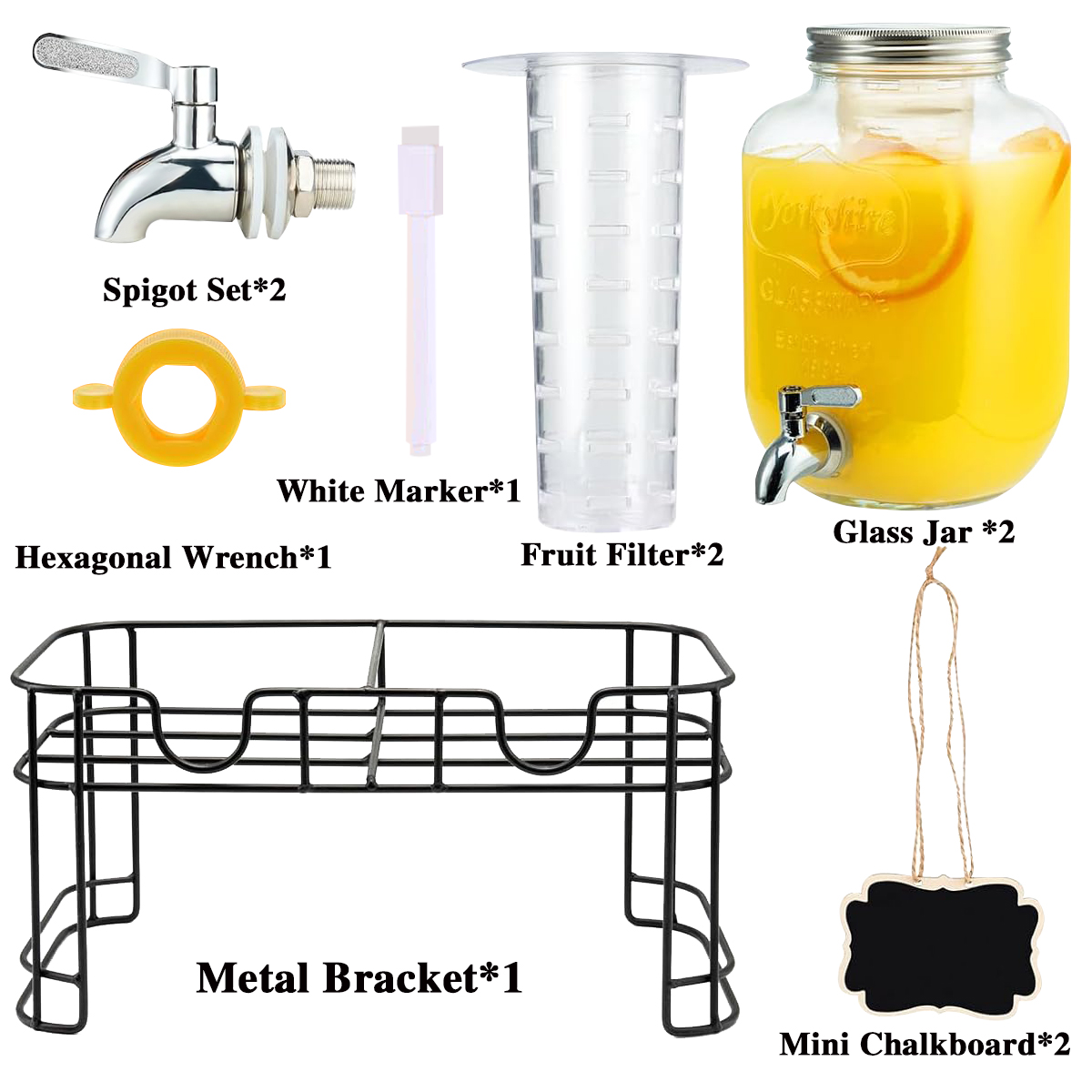 Drink Dispenser 2 Packs 1 Gall – Cold Drink Dispenser Bewertung und Preis