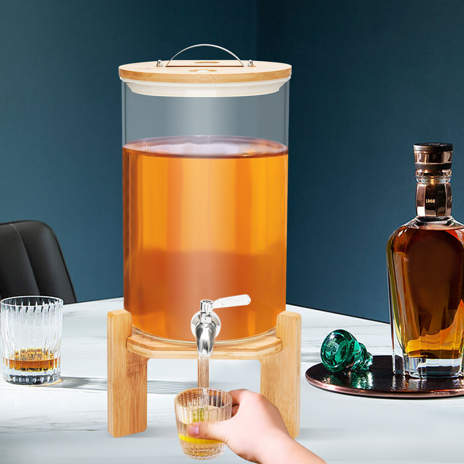 7.5L Glass Beverage Dispenser  – Cold Drink Dispenser Bewertung und Preis
