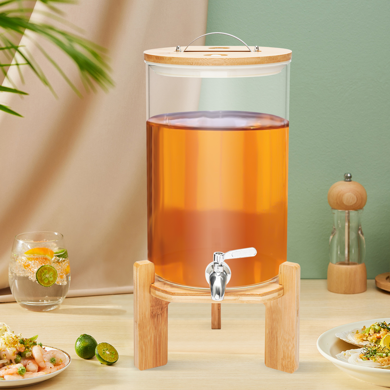 7.5L Glass Beverage Dispenser  – Cold Drink Dispenser Bewertung und Preis