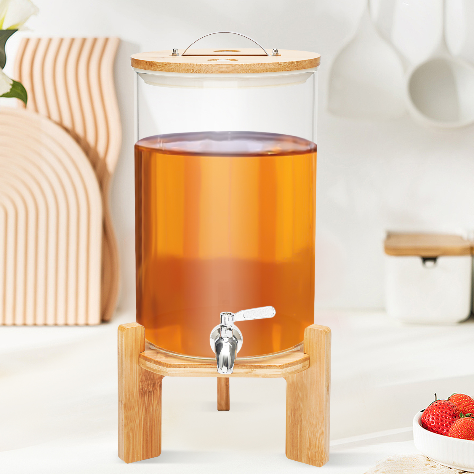 7.5L Glass Beverage Dispenser  – Cold Drink Dispenser Bewertung und Preis