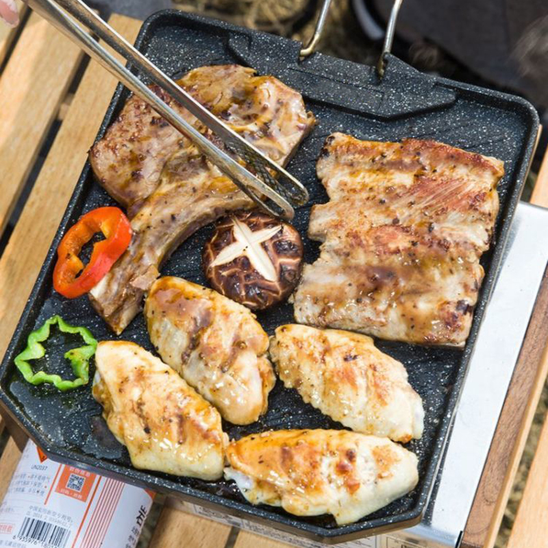 Outdoor camping barbecue pan H – Rotary Bakery Oven Bewertung und Preis