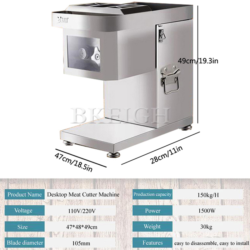 Electric Commercial Meat Cutte – Commercial Kitchen Appliance Bewertung und Preis