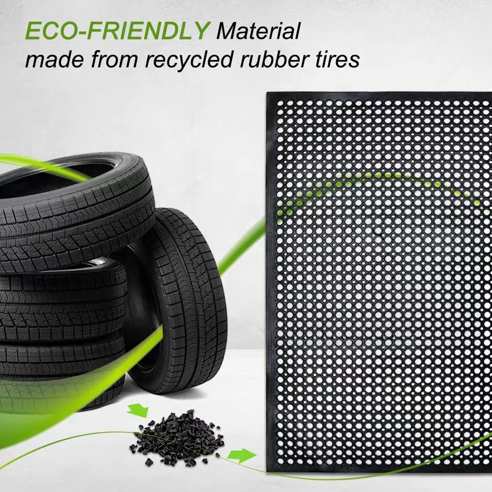 Anti-Fatigue Rubber Floor Mat  – Commercial Kitchen Mats Anti Fatigue Bewertung und Preis