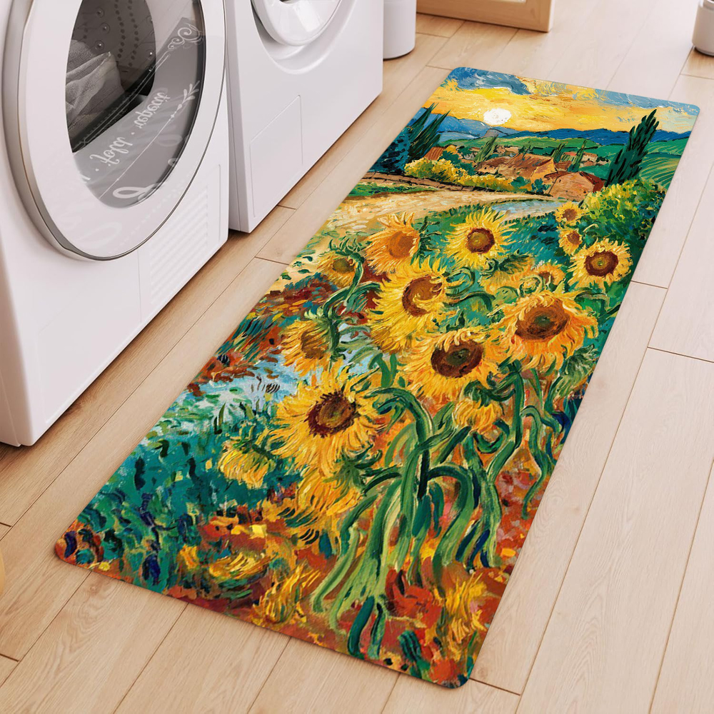 Van Gogh Style Sunflower Oil P – Commercial Kitchen Mats Anti Fatigue Bewertung und Preis