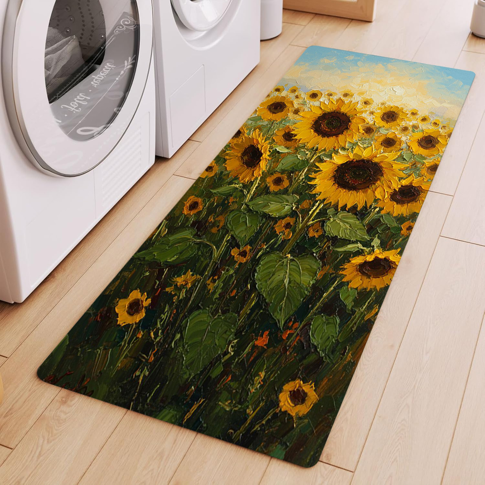 Van Gogh Style Sunflower Oil P – Commercial Kitchen Mats Anti Fatigue Bewertung und Preis