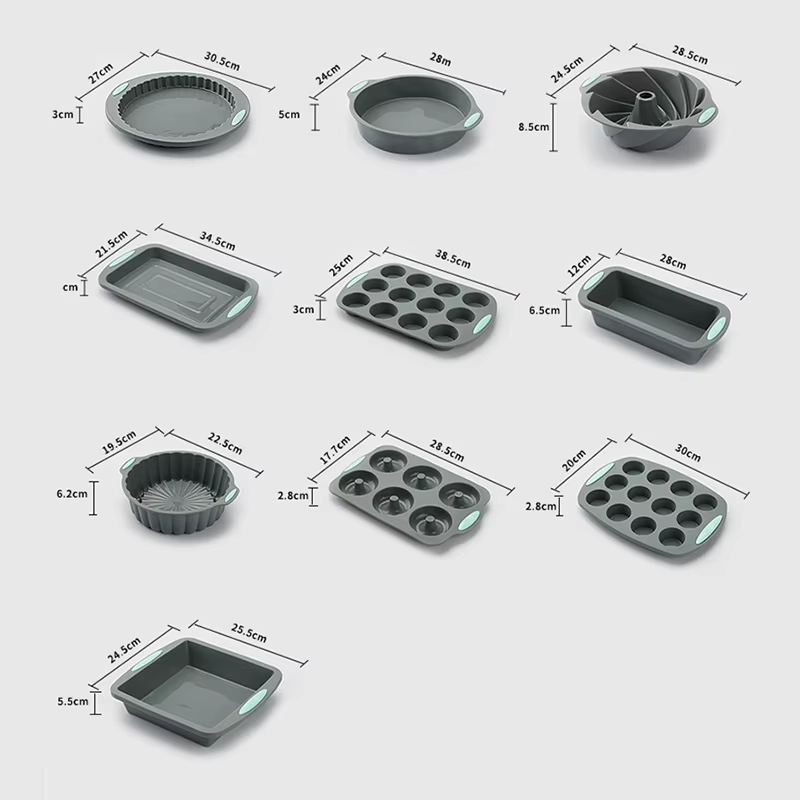 Silicone Fluted Cake Pans Non- – Rotary Bakery Oven Bewertung und Preis