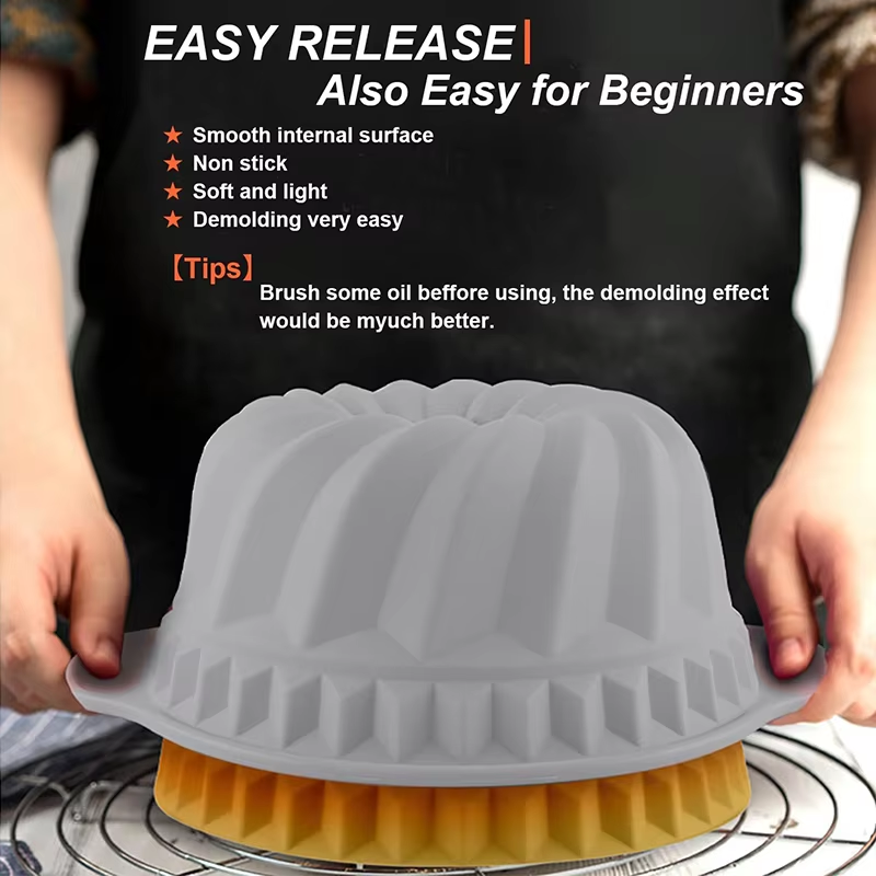 Silicone Fluted Cake Pans Non- – Rotary Bakery Oven Bewertung und Preis